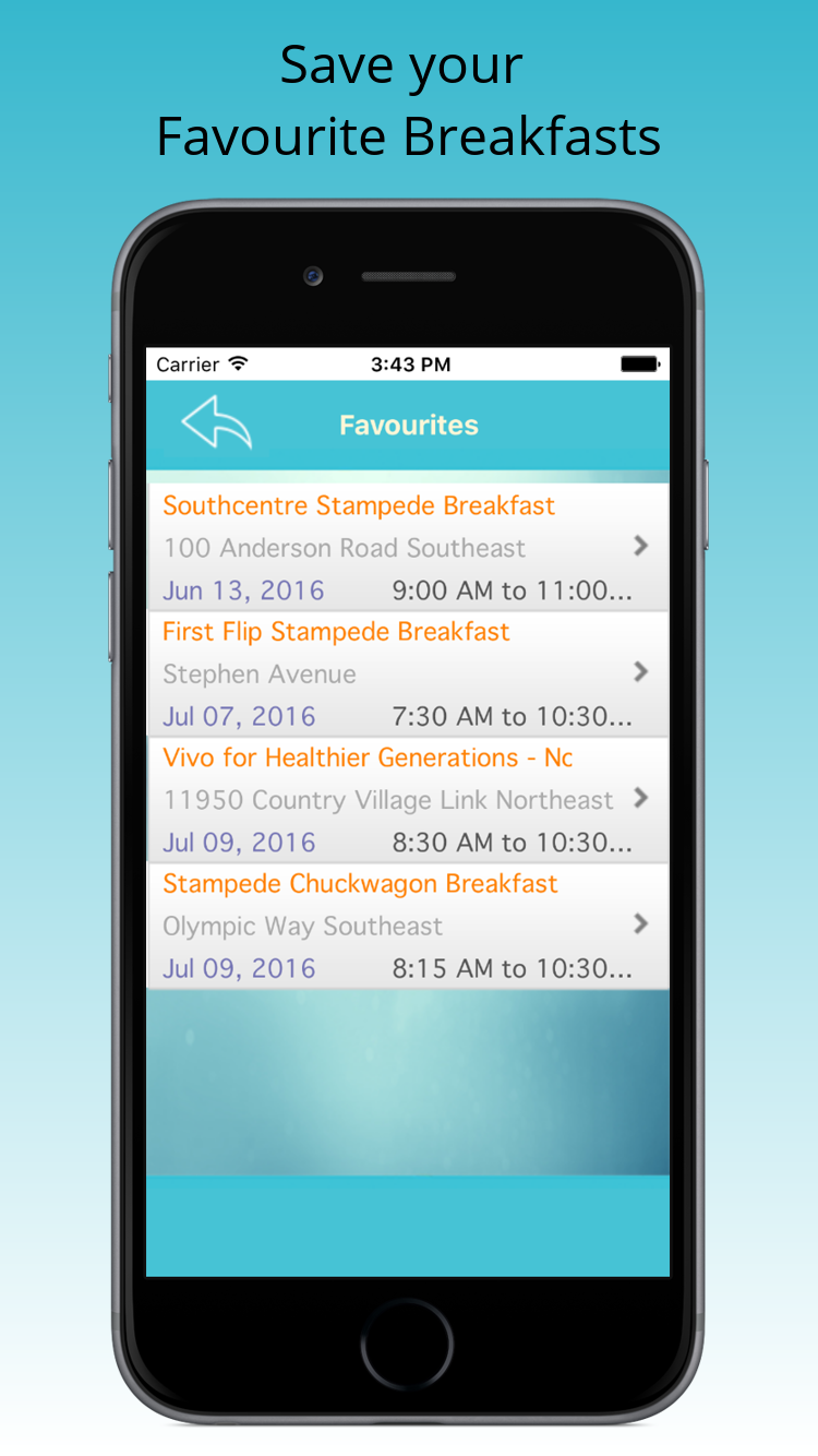 Flapjack Finder iPhone App - Find Pancake Breakfasts in Calgary